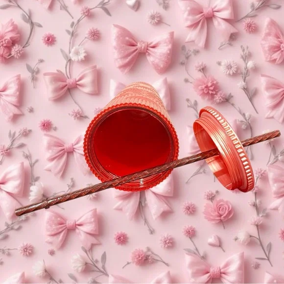 Starbucks Venti Pink Shimmer Shell Mermaid Scales Cold Cup Tumbler NWT - Picture 5 of 6